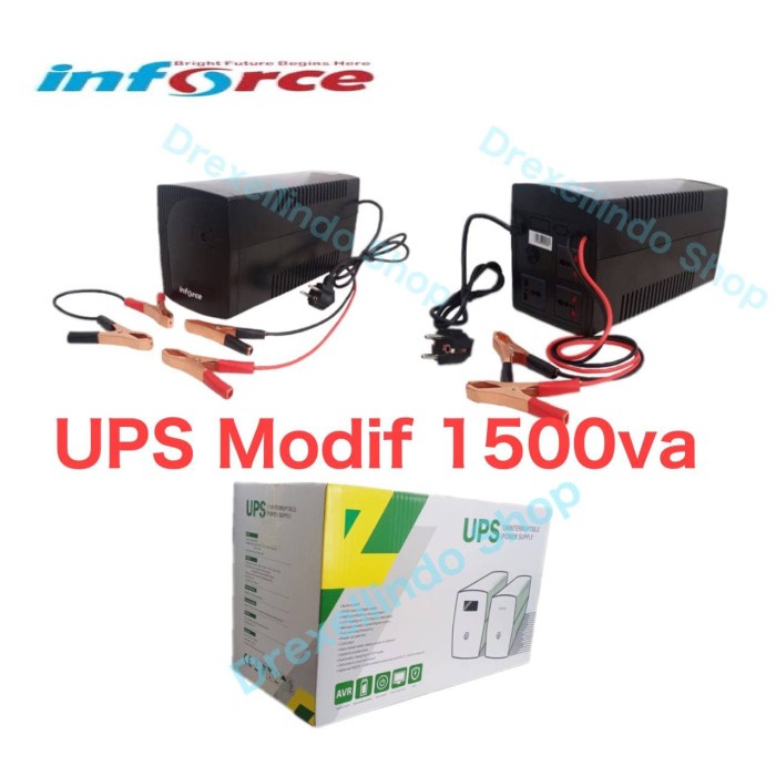 UPS MODIF INFORCE 1500 VA 900 WATT murah