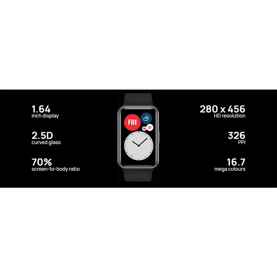 Huawei Watch Fit Smartwatch - Garansi TAM 1 Tahun
