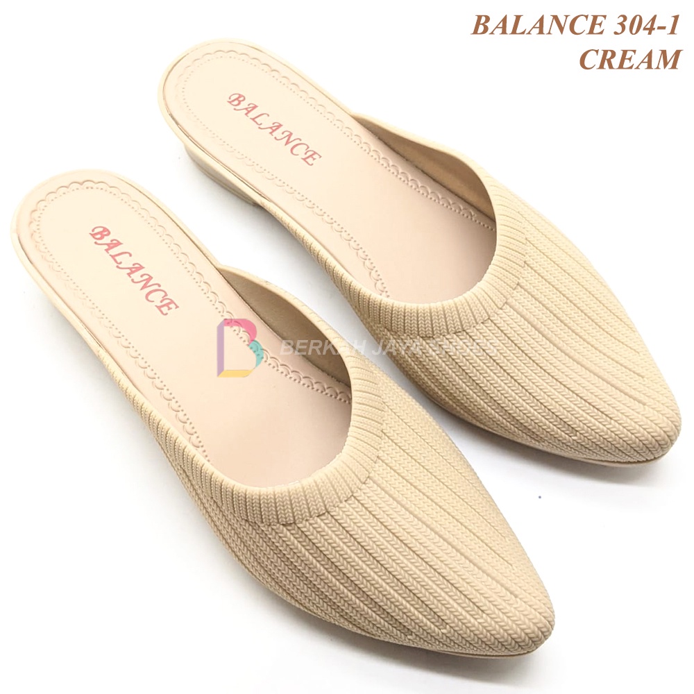 Sepatu Sandal Balance 304 - Sepatu Sandal Wanita Import Premium - Sepatu Sandal Wedges Karet Jelly