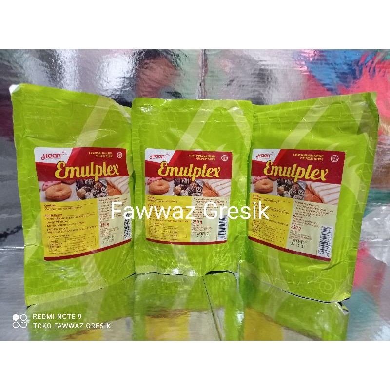 Haan Emulplex 50gr - Emplex - Emplek - Emulplek - Perenyah Kue Kering Cookies Halal