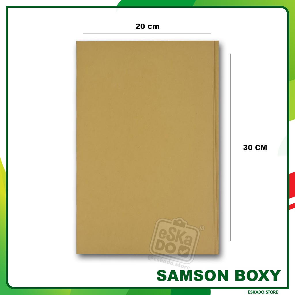 

Sampul Coklat Samson Boxy (Isi 20 Lembar)