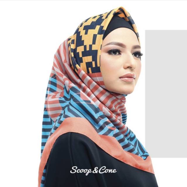 Hijab Voal SCOOP & CONE MONEL Vivienne [ORIGINAL]