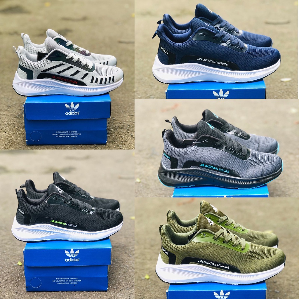 ADIDAS ZOOM LEISURE RUNNING IMPORT VIETNAM SNEAKER RUNNING PRIA