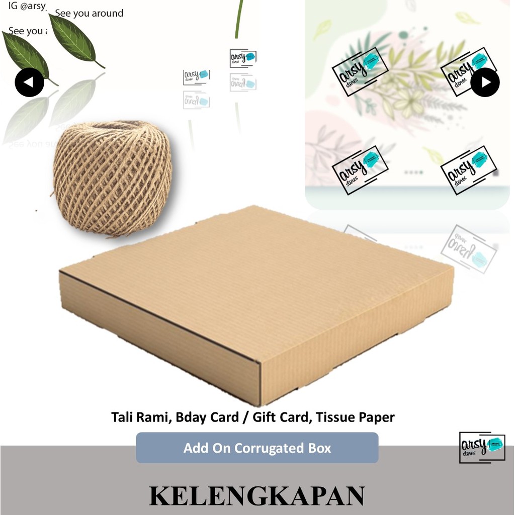 

Premium Packing Box Corrogated For Bday & Gift