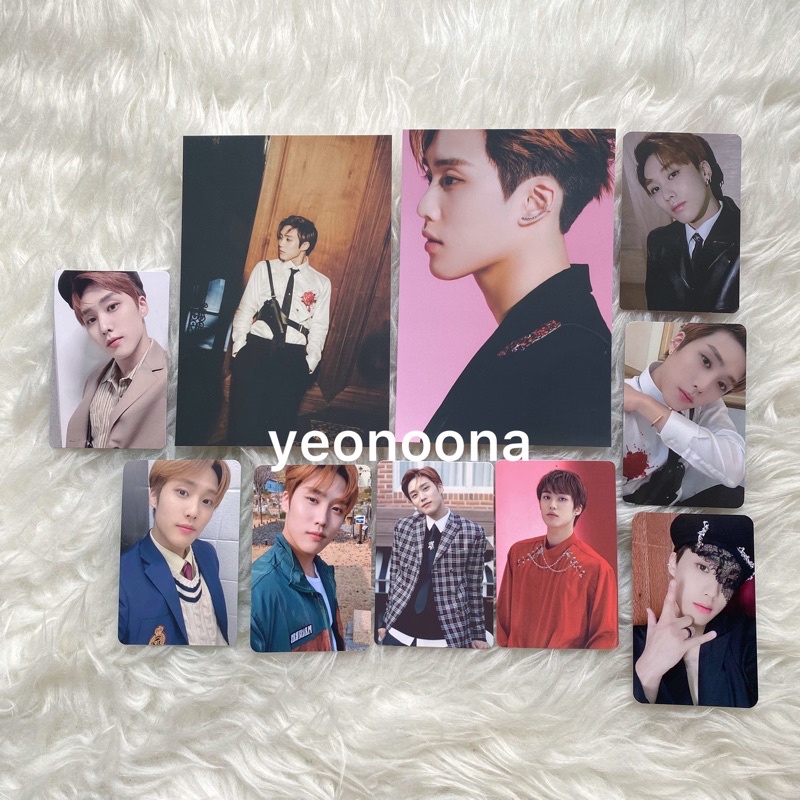 THE BOYZ photocard postcard jacob everline benefit christmassy dazed real stealer chase