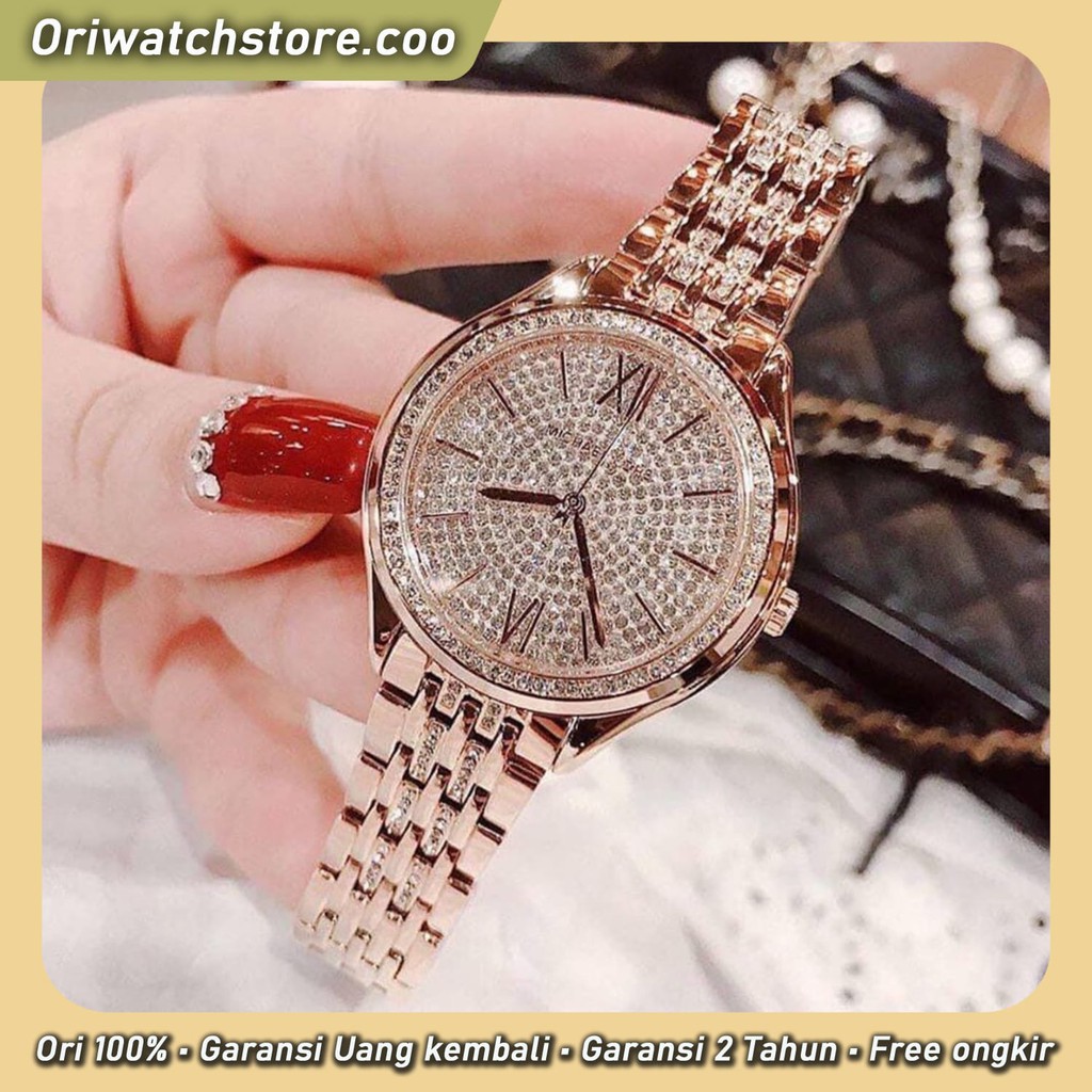 TERLARIS MICHAEL KORS ORIGINAL GARANSI JAM TANGAN WANITA MK 7085