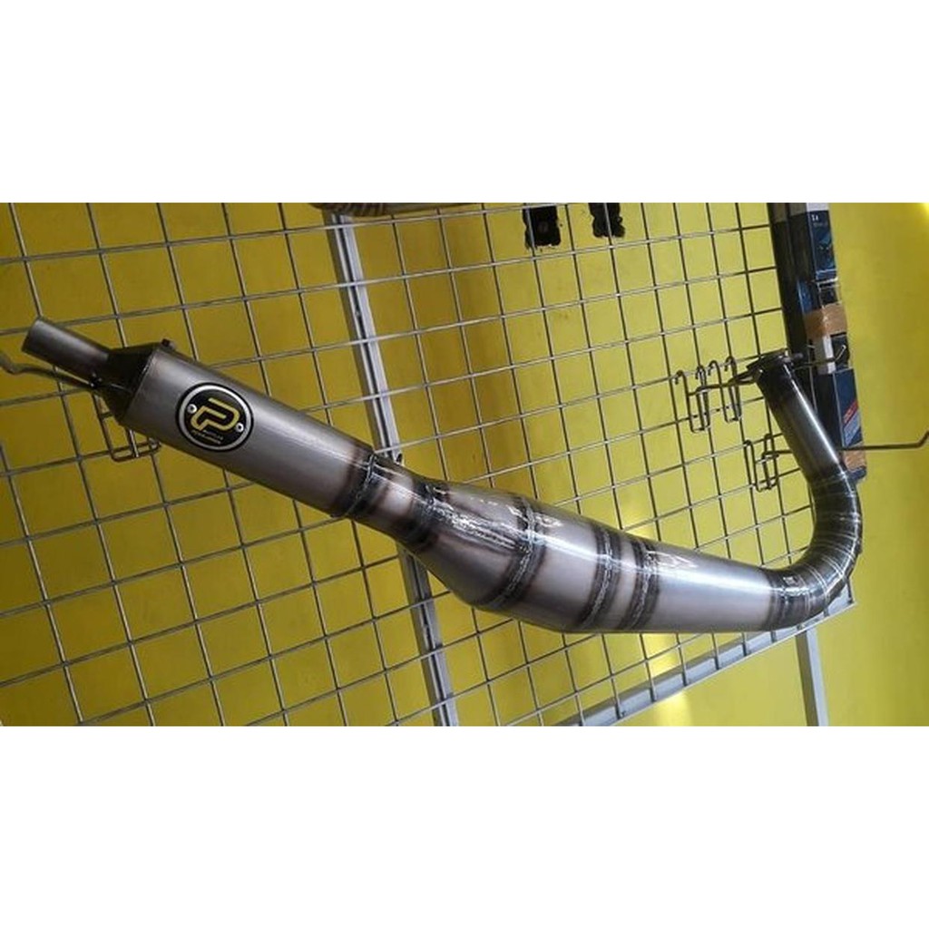 Jual Knalpot Rx King 3v3 Cacing Plat Pekajaman Muffler tools n parts Diskon