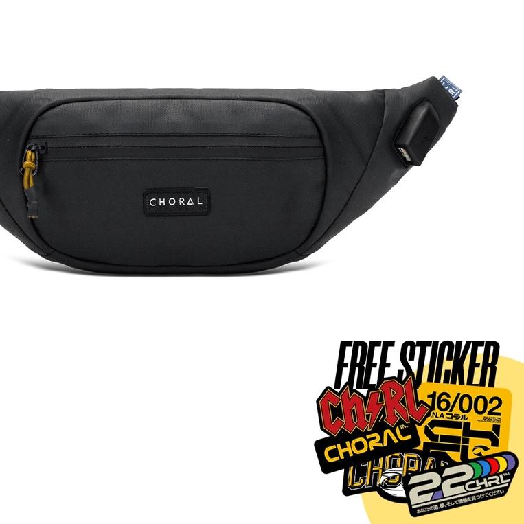 ♛ CHORAL waistbag Rex 2.0 | Tas Pinggang pria ORIGINAL | waistbag WATER RESISTANT | TAS PINGGANG ola