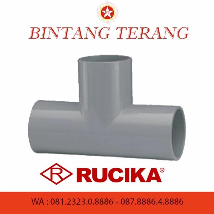 %%%%] Tee AW PVC Rucika 4 inch