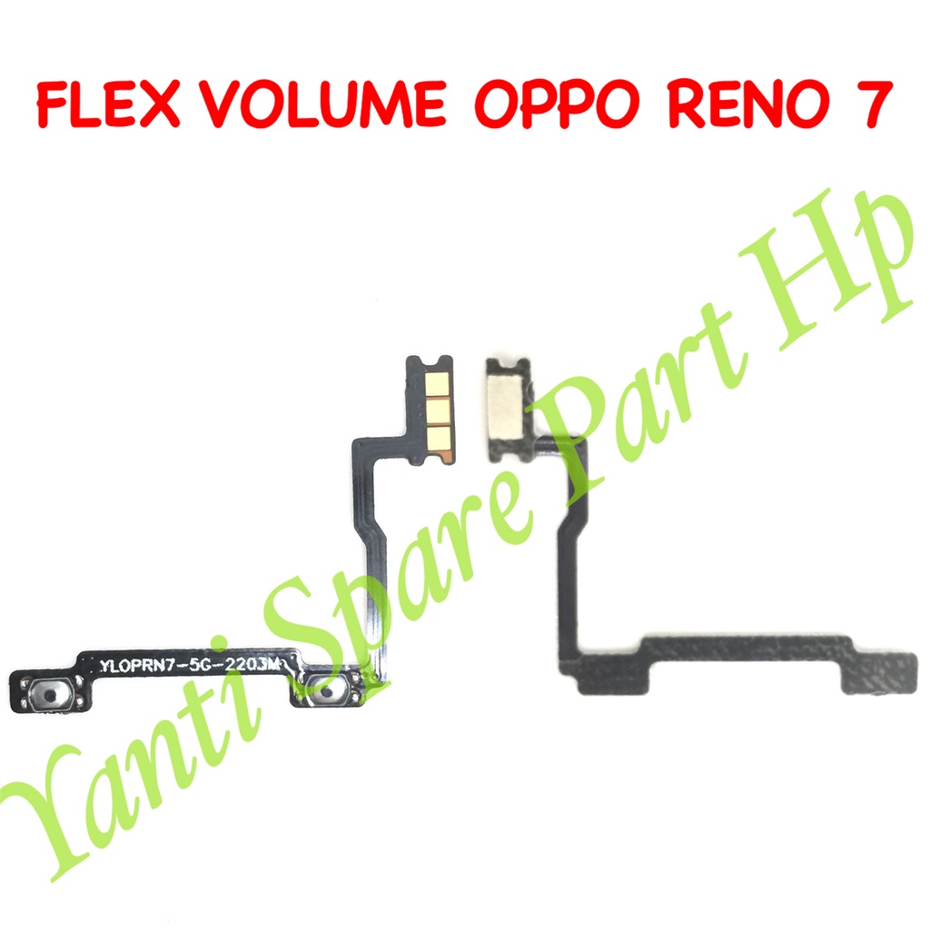 Flexible Volume Oppo Reno 7 5G Original Terlaris New