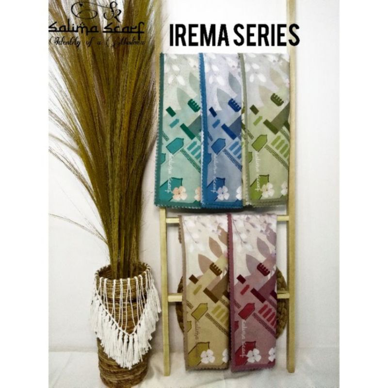 Hijab Motif/Jilbab Print Voal Irema Series by Salima Scarf