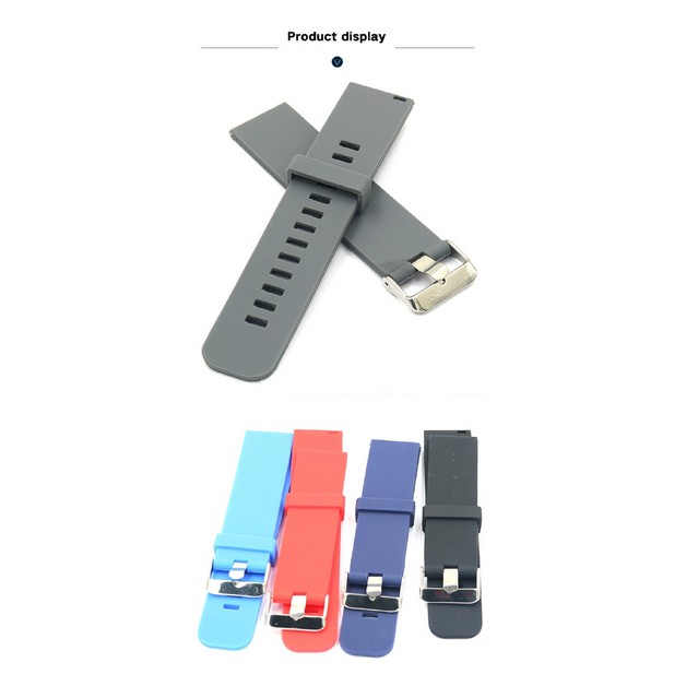 Rubber SmartWatch Strap Bahan Silikon / Strap Smartwatch 22mm / Strap Smartwatch 20mm / Strap Karet