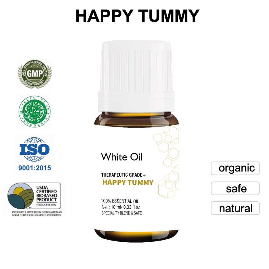 Happy Tummy Essential Oil Aromaterapi By White Essential