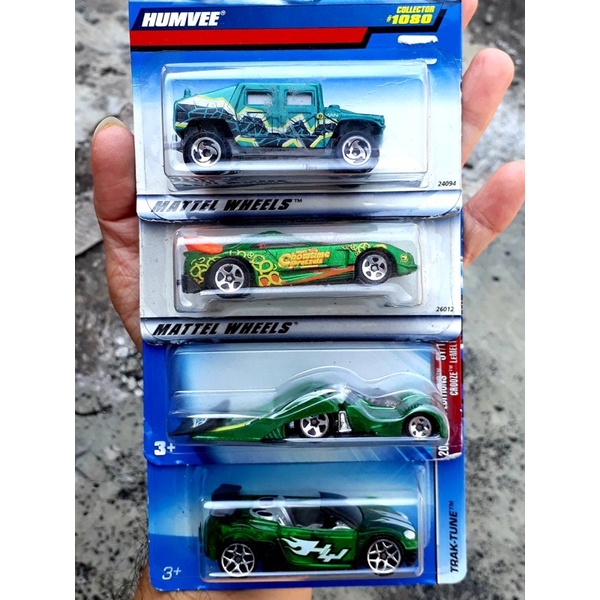 HOT WHEELS LAWAS OBRAL MURAH 4 HUMVEE TRAK TUNE AURORA CROOZE paket hemat