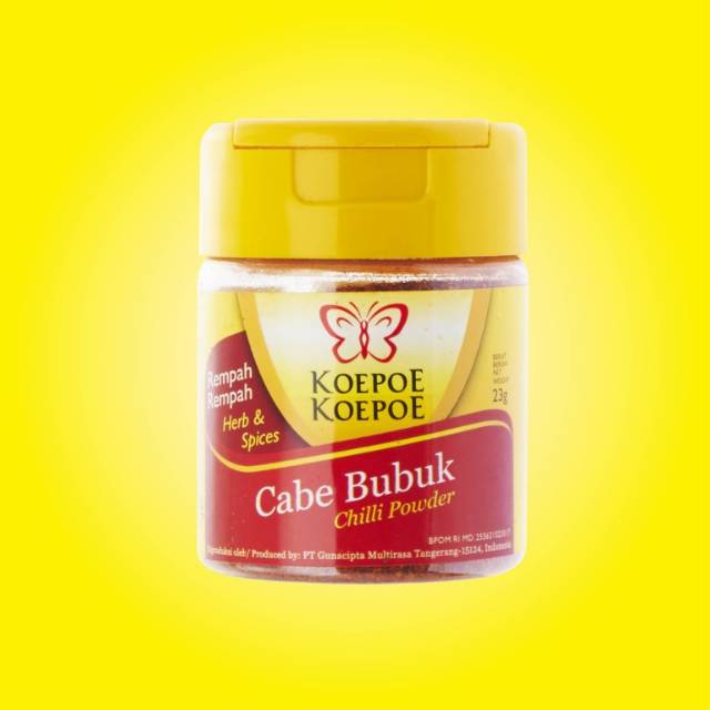 

KOEPOE KOEPOE CABE BUBUK 23 GRAM (ISI 6 BOTOL)