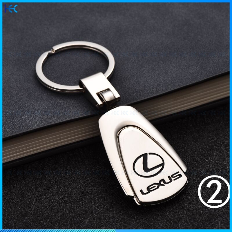 Set Gantungan Kunci Bahan Alloy Dengan Logo Untuk Lexus