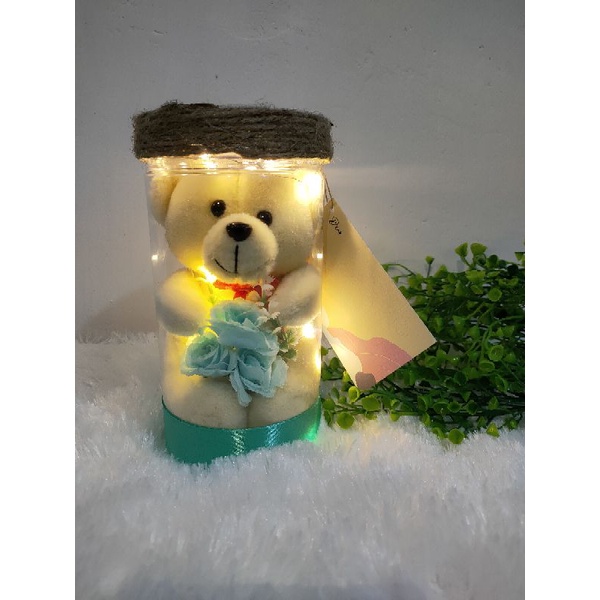 Buket Tabung Lampu/ Buket Bunga/ Buket Wisuda/Free Kartu Ucapan&Paperbag