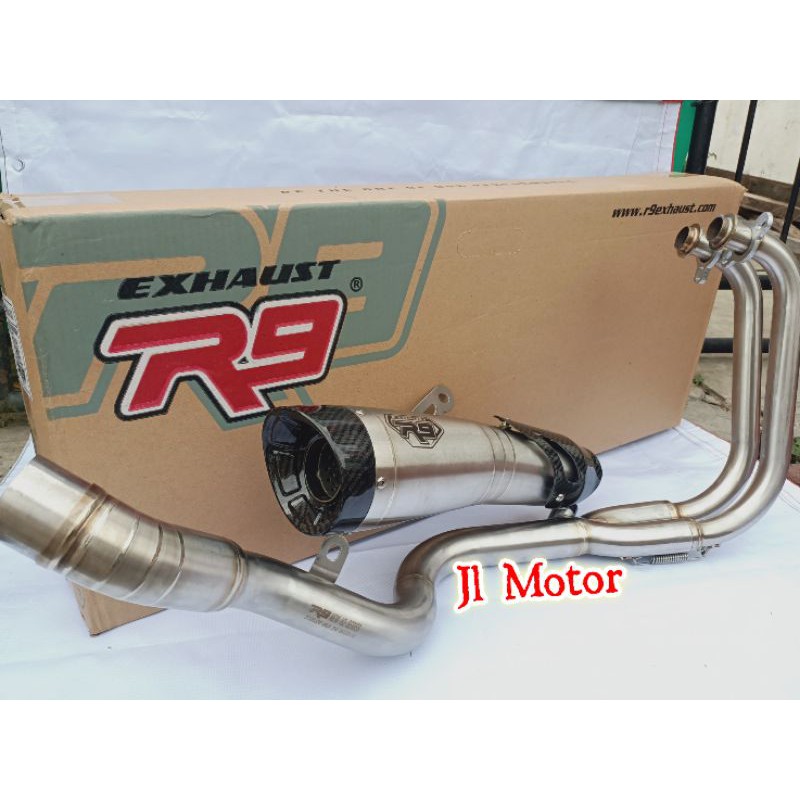 Knalpot R9 H2 Series Ninja 250 Fi - CBR250 RR - N250 Fi - Ninja RR Mono - R25