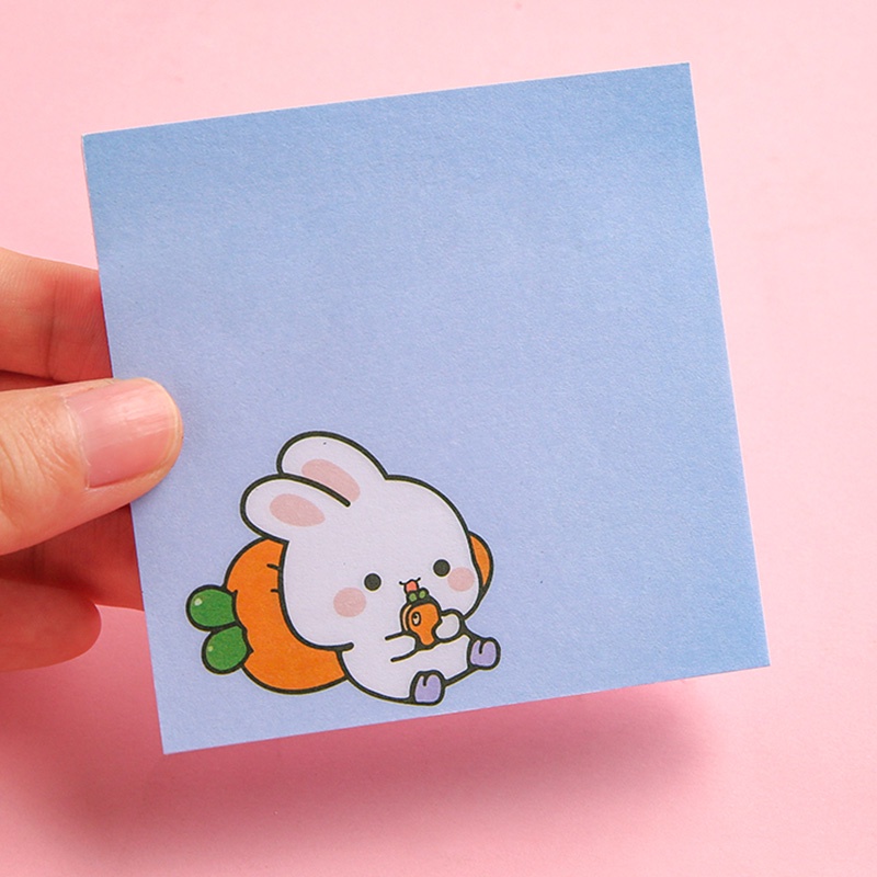 80 Lembar Sticky Note Mini Motif Kartun Lucu Untuk Pelajar