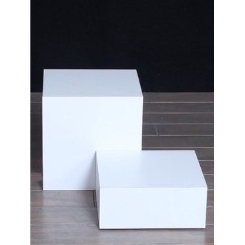 Props photografi - Paket Kubus Putih / Podium Cube