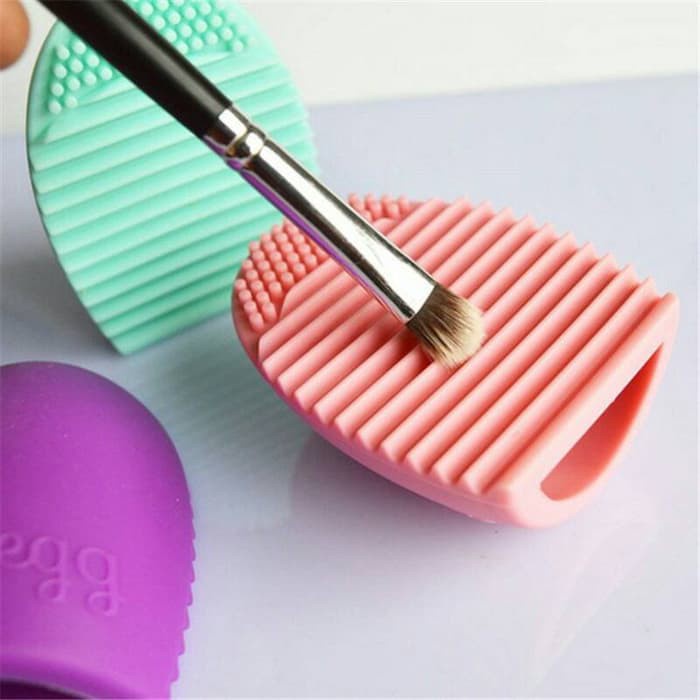 BRUSH EGG / ALAT PERBERSIH  BRUSH MAKE UP /KUAS MAKE UP