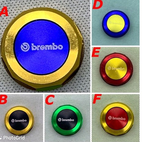 Tutup Tabung Minyak Rem Brembo Tutup Botol tabung minyak rem CNC Brembo