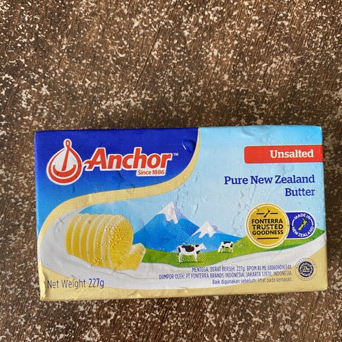 

ANCHOR New Zealand Butter Salted & Unsalted Pieces 227gr