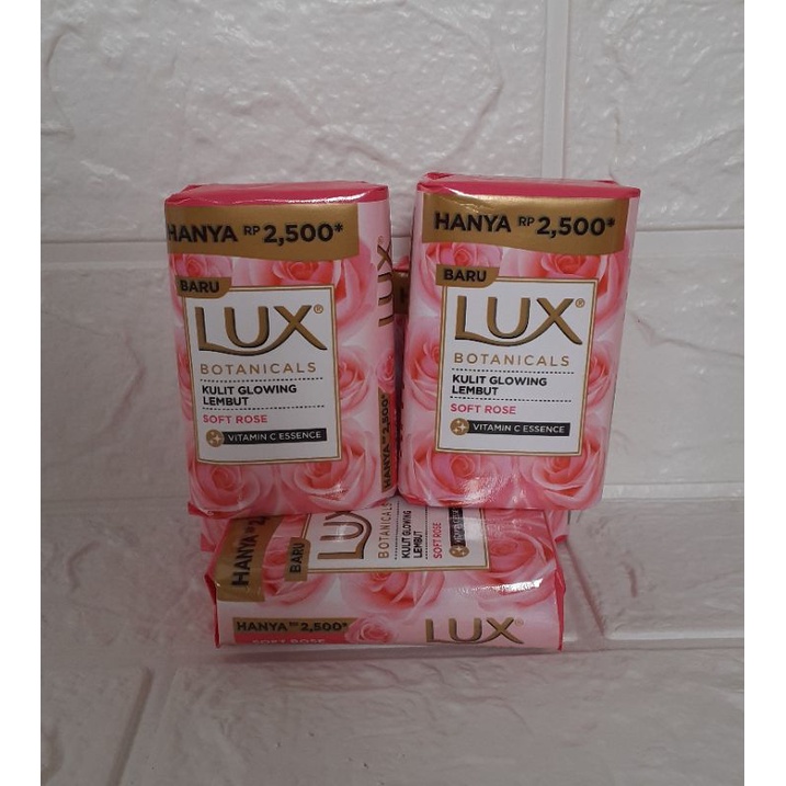 Lux sabun batang botanical soft rose 60 gr