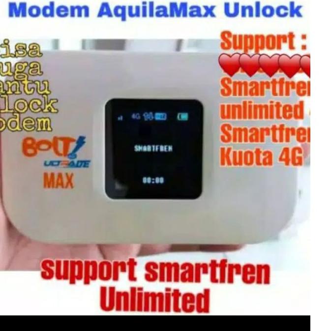 ۝ Mifi Modem Wifi Bolt UNLOCK Bolt Aquila Max 4G ❆