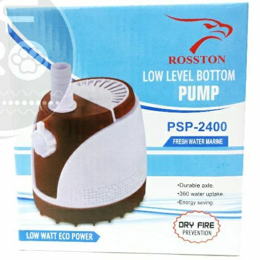 Promo pompa aquarium kolam ROSSTON PSP 2400