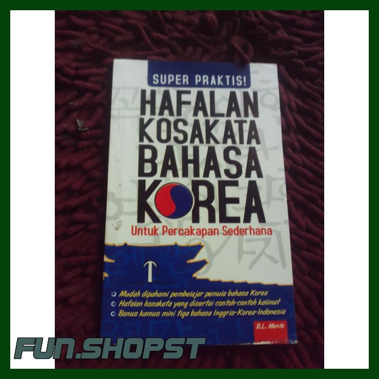SUPER PRAKTIS HAFALAN KOSAKATA BAHASA KOREA