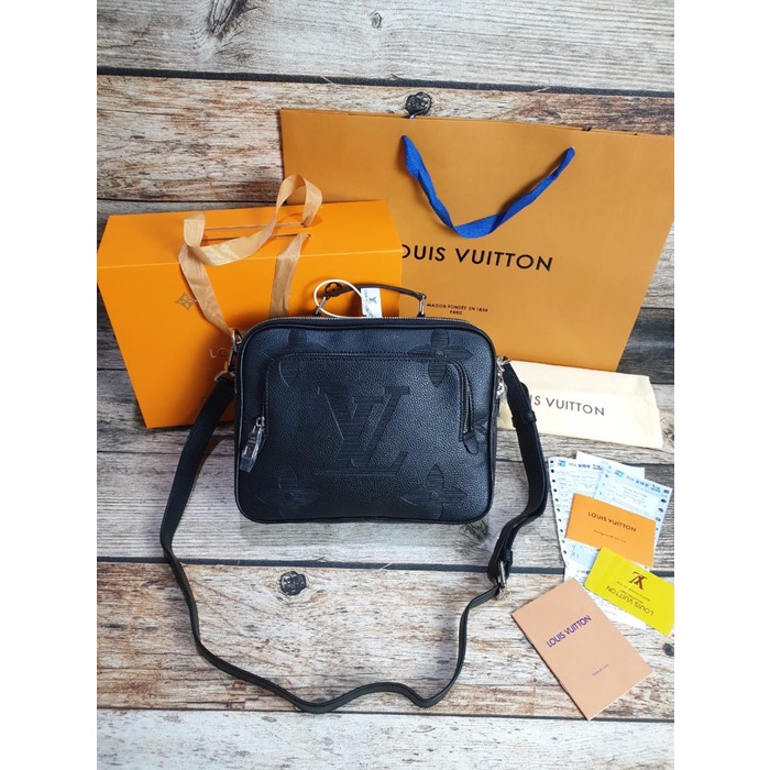 TAS SELEMPANG PRIA LV BRANDED MIRROR ORIGINAL TSP-054