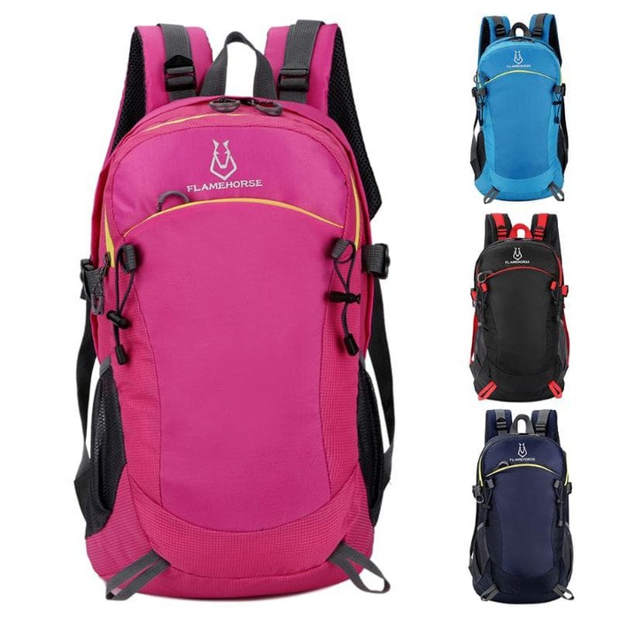 TERBARU E2R5 (HOT PROMO) TAS NIKE SPORT TAS RANSEL PRIA WANITA  Flame Horse Waterproof Tas Ran