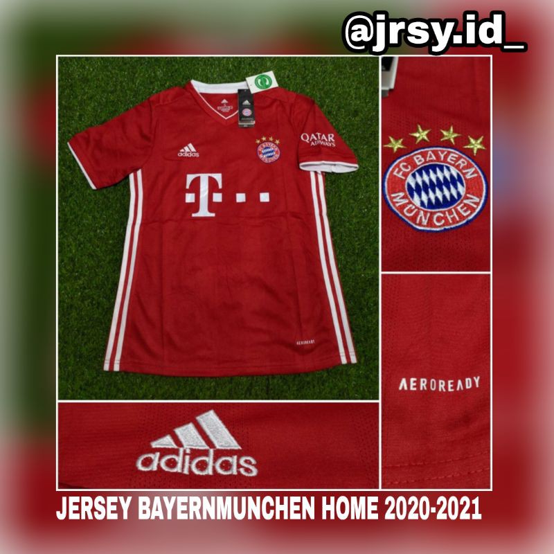JERSEY BOLA BAYERN MUNCHEN HOME 2020-2021