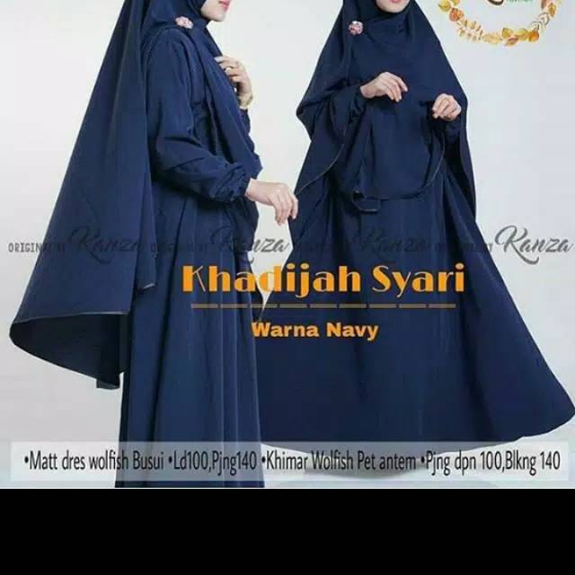 gamis syarii khadijah