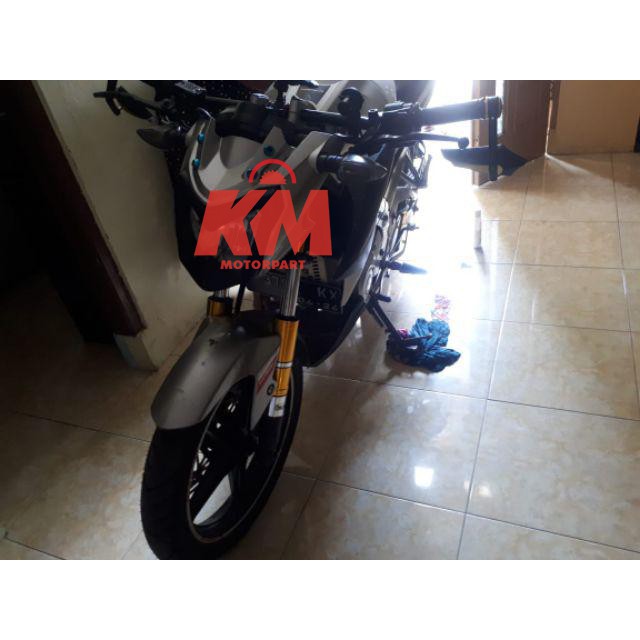 Stang Baplang Panjang 75,5 cm Stir Modif Setang Variasi Racing Motor Vixion R15 Megapro Tiger RxKing