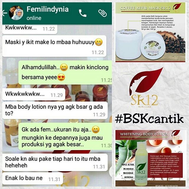 SR12 MASKER KEFIR KOPI BPOM ORIGINAL / COFFEE KEFIR MASK / FLEK HITAM / MEREGENERASI SEL KULIT MATI