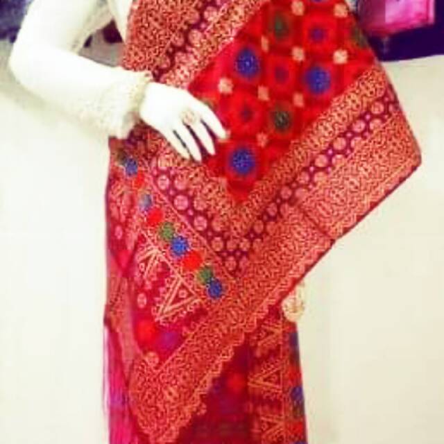 Songket suji katun parada asli motif songket Palembang