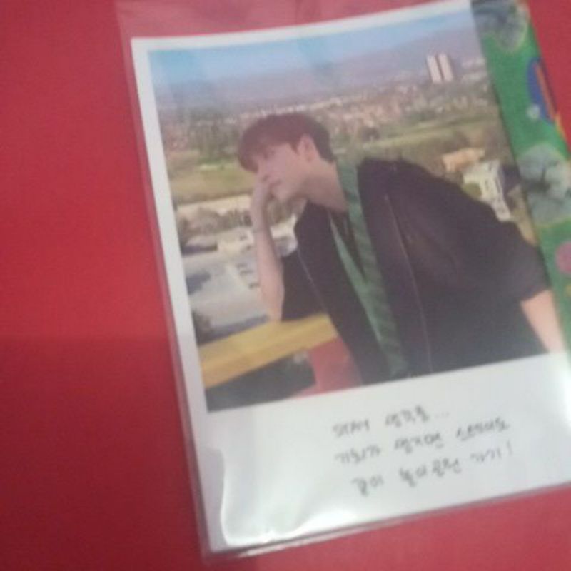 [BACA DESKRIPSI] STRAYKIDS BANGCHAN PHOTOCARD POLAROID GO LIVE OFFICIAL