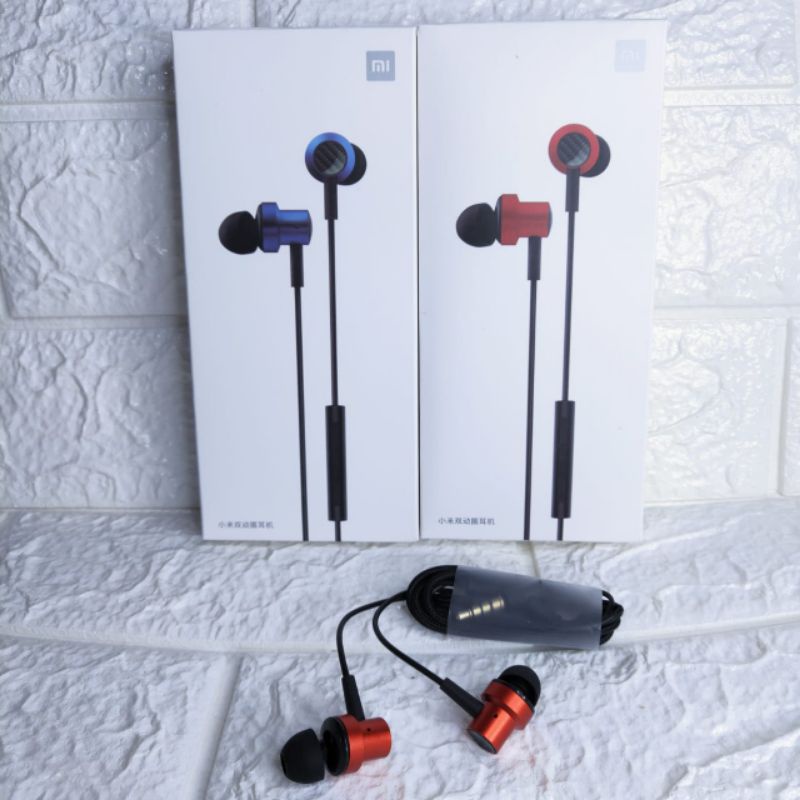 Headset Xiaomi Mi Earphones Basic With Mic Stereo Bass