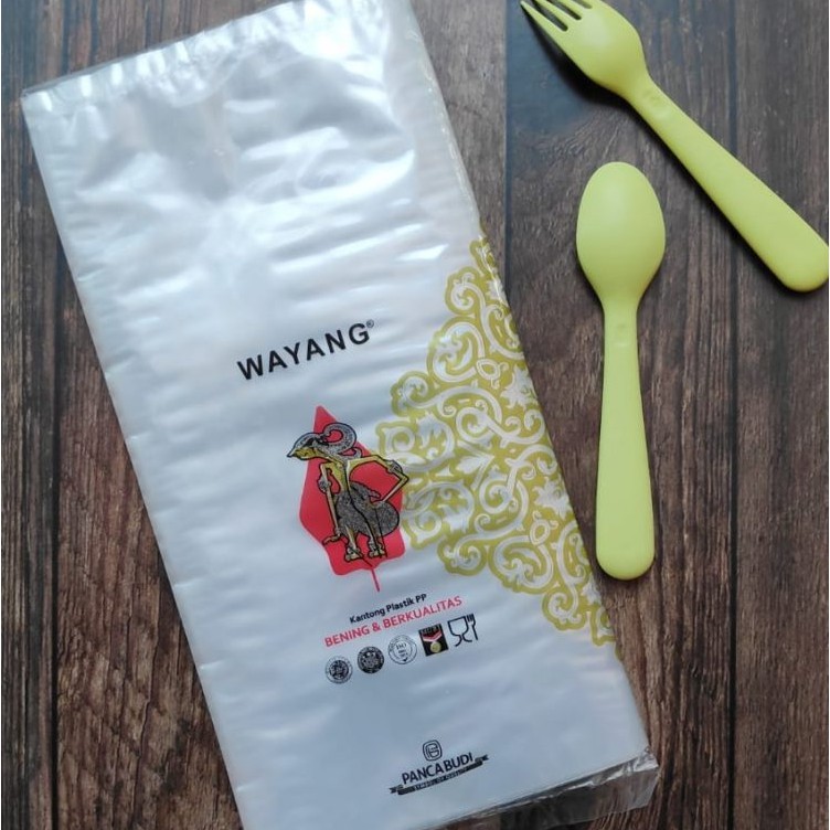 Plastik Pp Wayang 250 Gram -  Plastik Bening Wayang