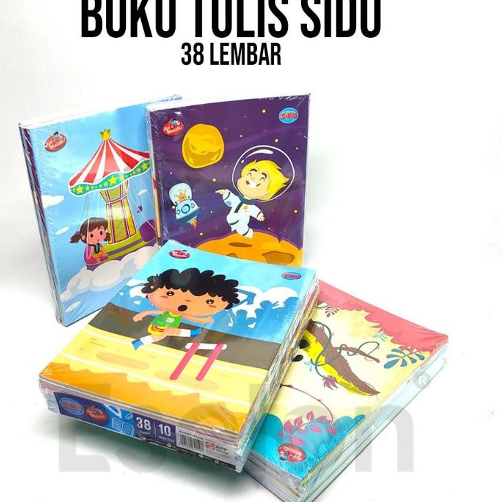 

LiP❣ 10pcs Buku Tulis SIDU 38lembar / 1pack Buku Tulis SIDU 38lembar ||Terenak banget