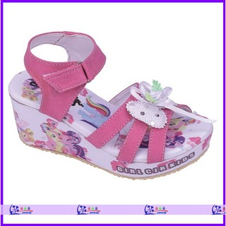 SEPATU SANDAL WEDGES ANAK C   EWE PINK 650bac Ssepatu sandal