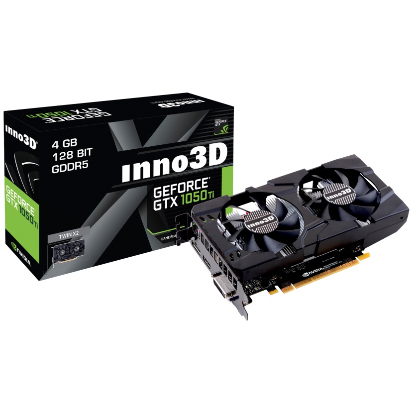 INNO3D GTX1050Ti TWIN X2 4GB DDR5