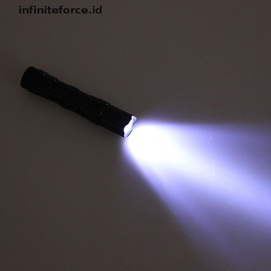 (Infiniteforce.Id) Senter Led Mini Super Terang Anti Air Rechargeable