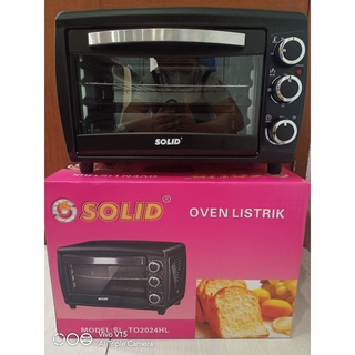 SOLID Oven Listrik 24 Liter TO 2024HL - Garansi 1 Tahun