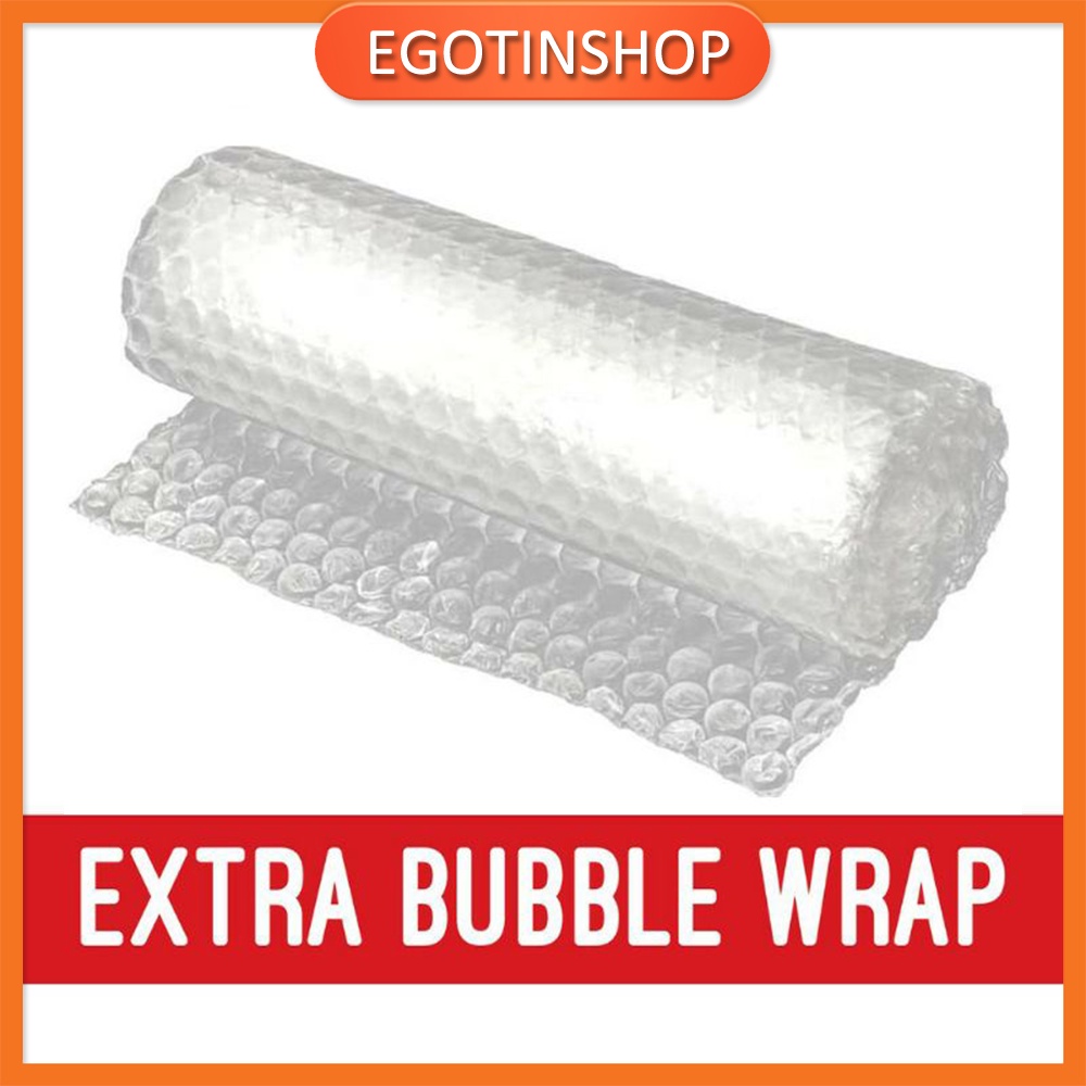 Tambahan Packing Bubble Wrap UNTUK KEAMANAN PAKET ANDA