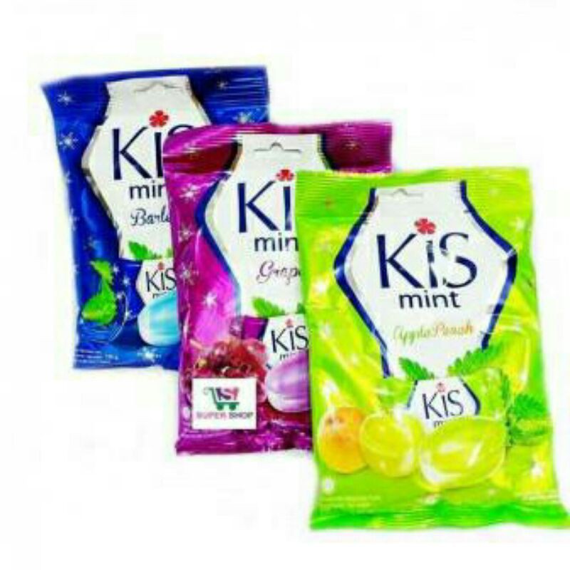 

kis mint permen rasa cherry / apple / grape / barley (bag 125g) harga grosir