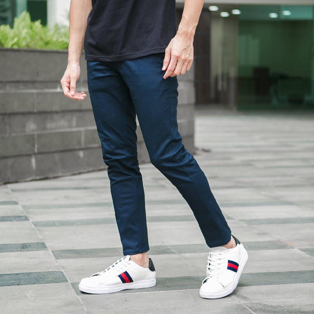 Celana Chino Original BAPIN-Navy