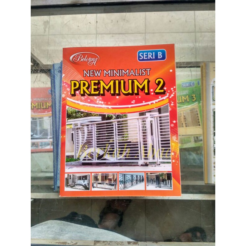 buku katalog album tralis New minimalis Premium series (Buku kecil)